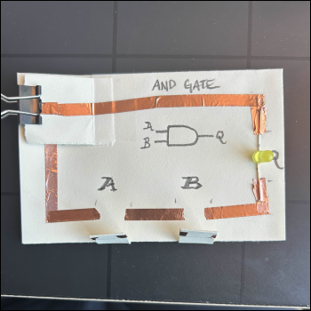 A working AND gate! :D