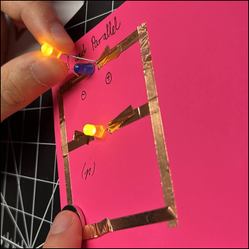 Parallel circuit, two lights ON though one intended light is off.