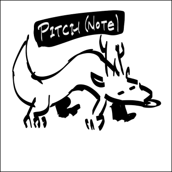Image assets for once concept, where images would stretch and squish based on their assigned element. This little dragon would've been squishing and stretching based on frequency.