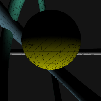 Similar concept to previous sphere-and-donuts, though with this one I was playing with pointLight