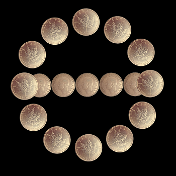 Had the ring of coins turn more drastically when my head was tilted.